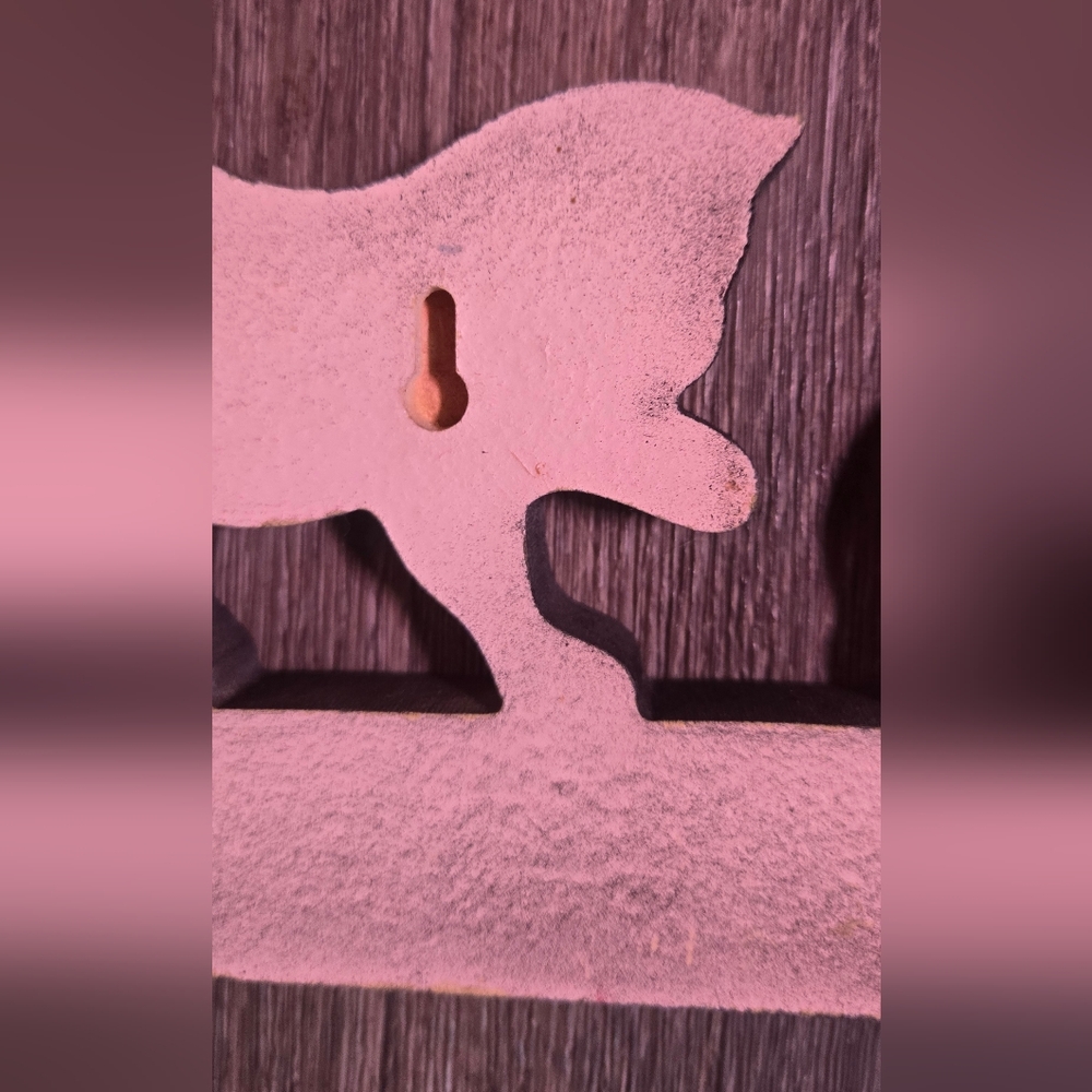 Black Cat Silhouette Wall/window Shadow Art 7.5×15" - Picture 3 of 7